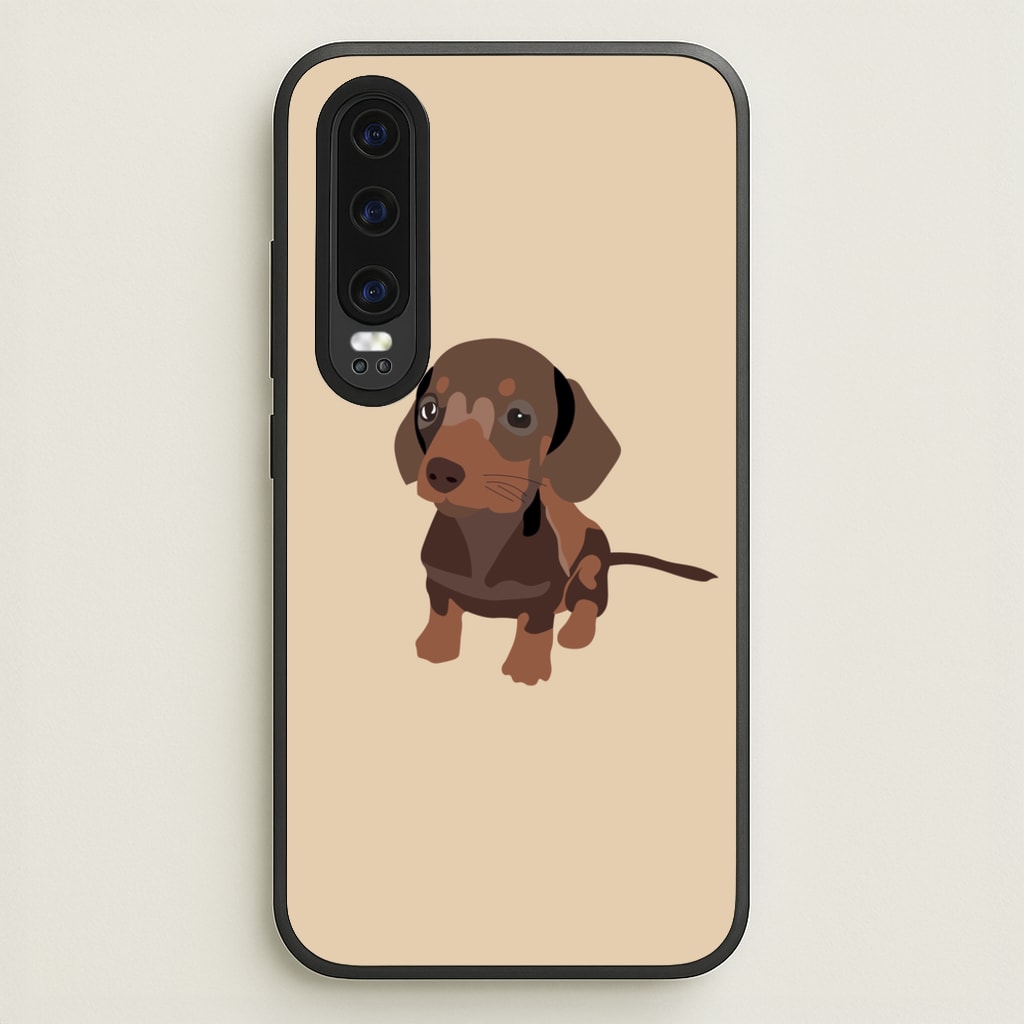 Brown - Dachshunds - Dachshunds Phone Case for Huawei P30