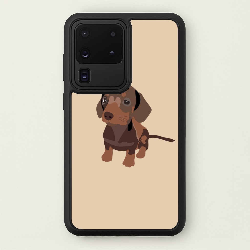 Brown - Dachshunds - Dachshunds Phone Case for Galaxy S20 Ultra