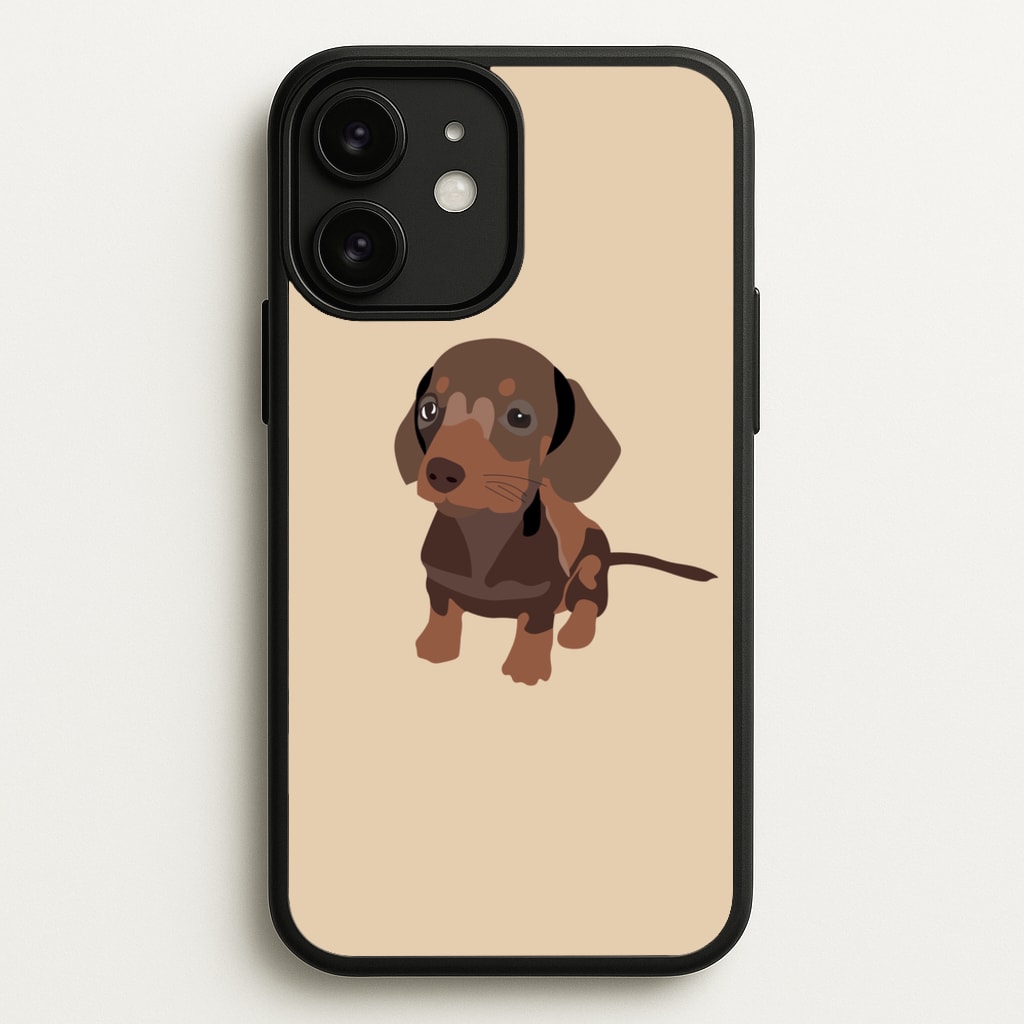 Brown - Dachshunds - Dachshunds Phone Case for iPhone 11