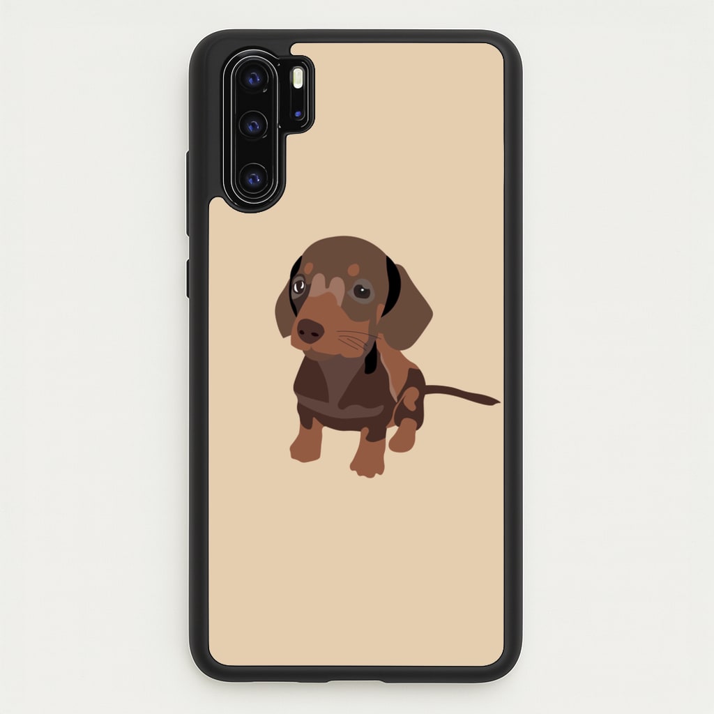 Brown - Dachshunds - Dachshunds Phone Case for Huawei P30 Pro
