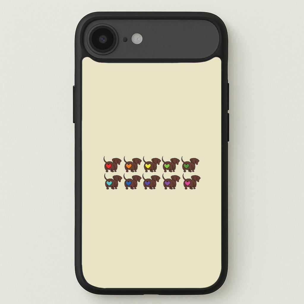 Love hearts - Dachshunds Phone Case for iPhone 17 Air
