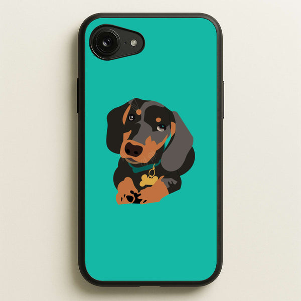 Black & brown - Dachshunds - Dachshunds Phone Case for iPhone 16e