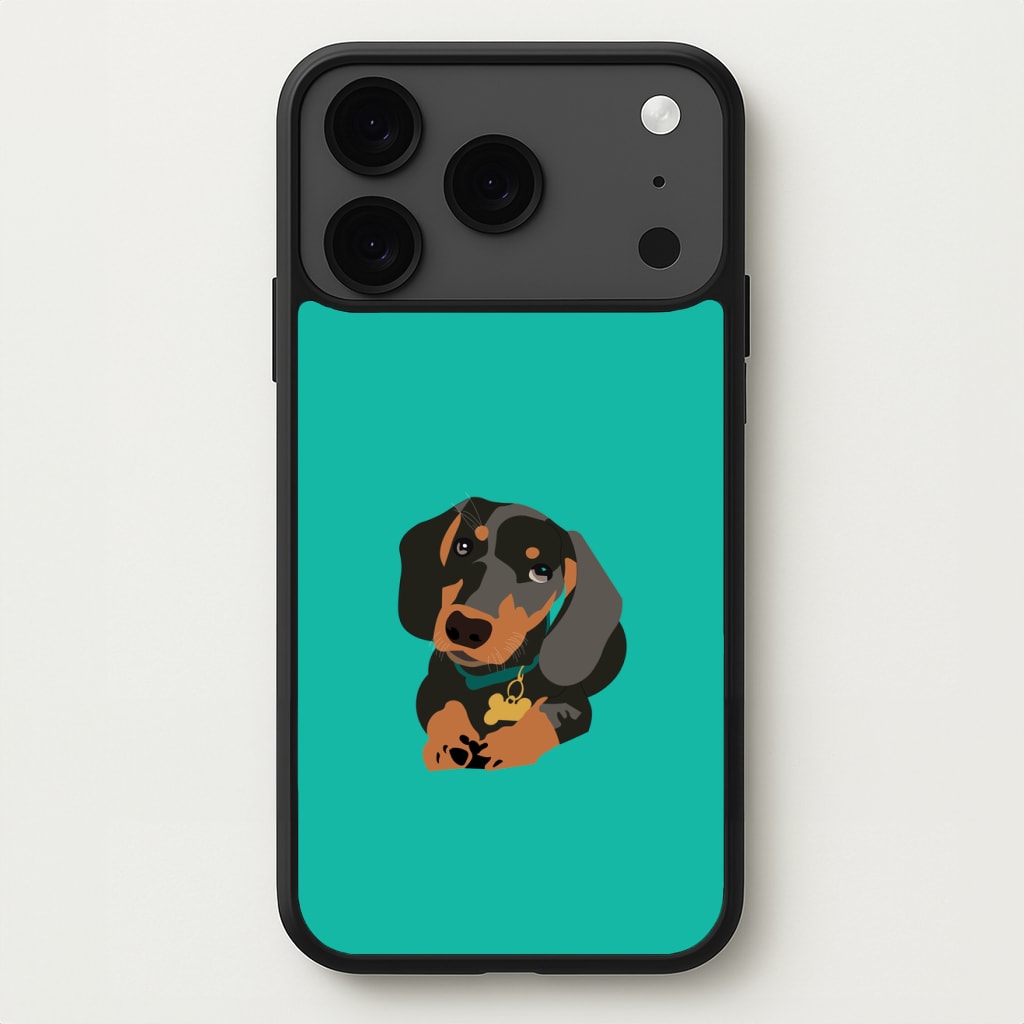 Black & brown - Dachshunds Phone Case for iPhone 17 Pro