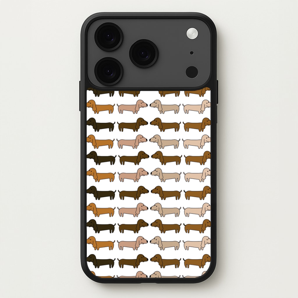 Collage - Dachshunds Phone Case for iPhone 17 Pro