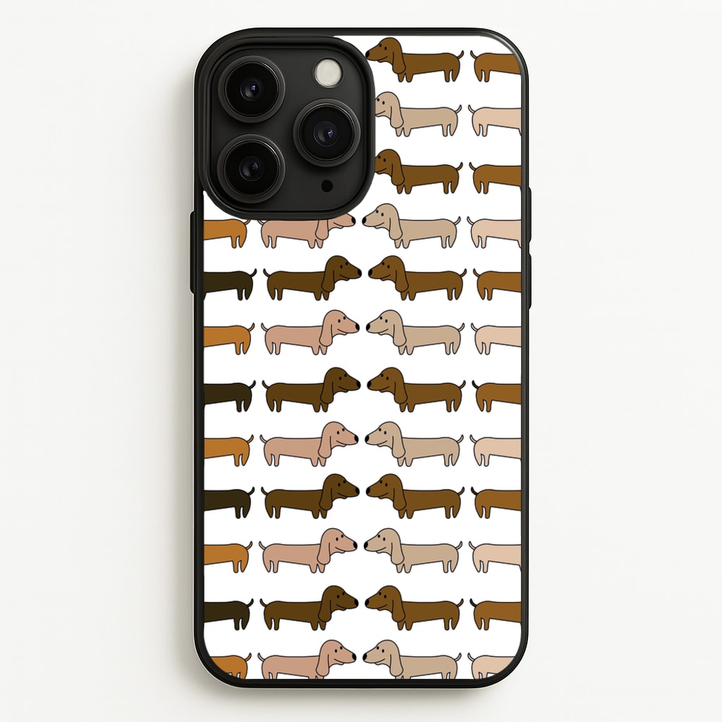 Collage - Dachshunds - Dachshunds Phone Case for iPhone 11 Pro Max