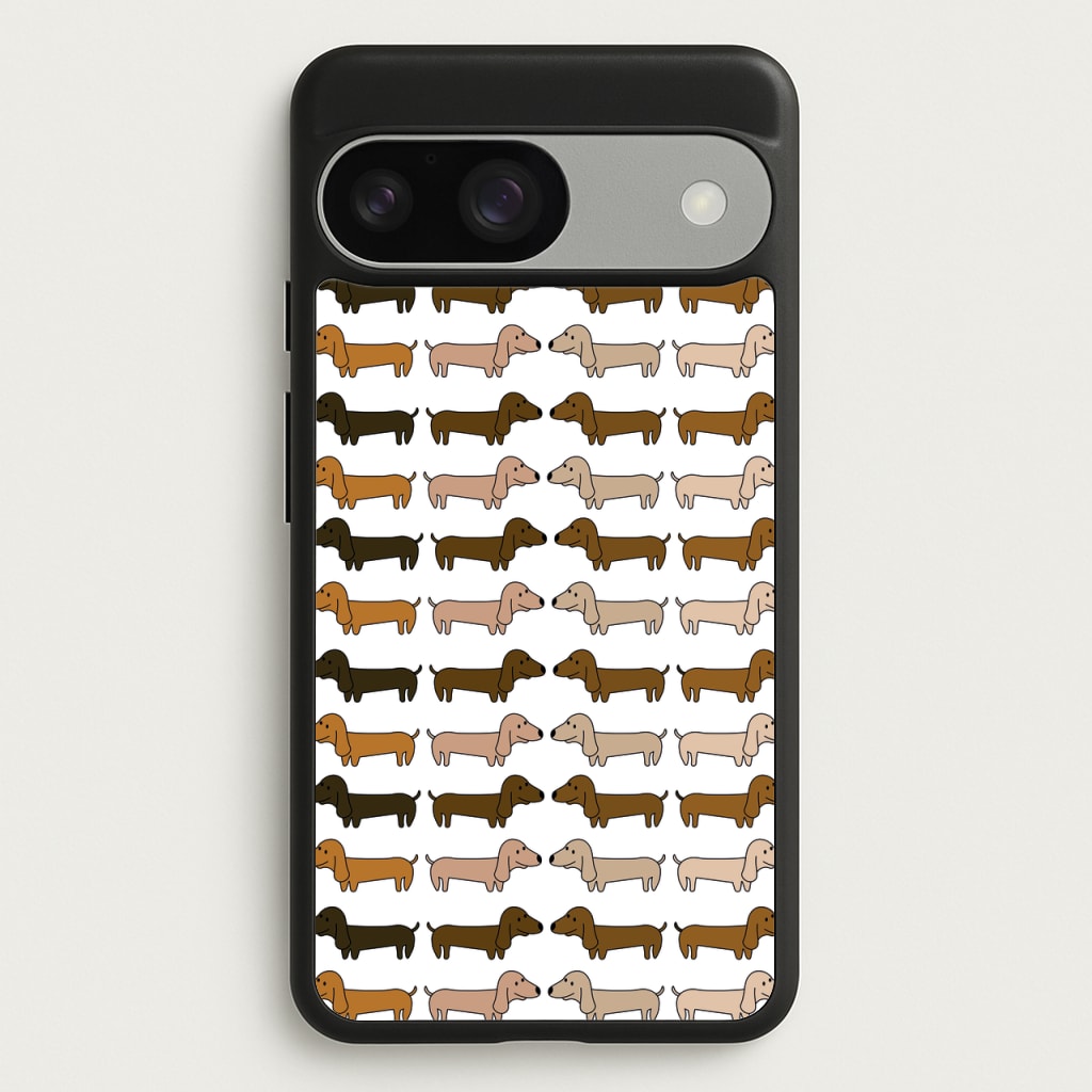 Collage - Dachshunds - Dachshunds Phone Case for Google Pixel 9 / 9 Pro