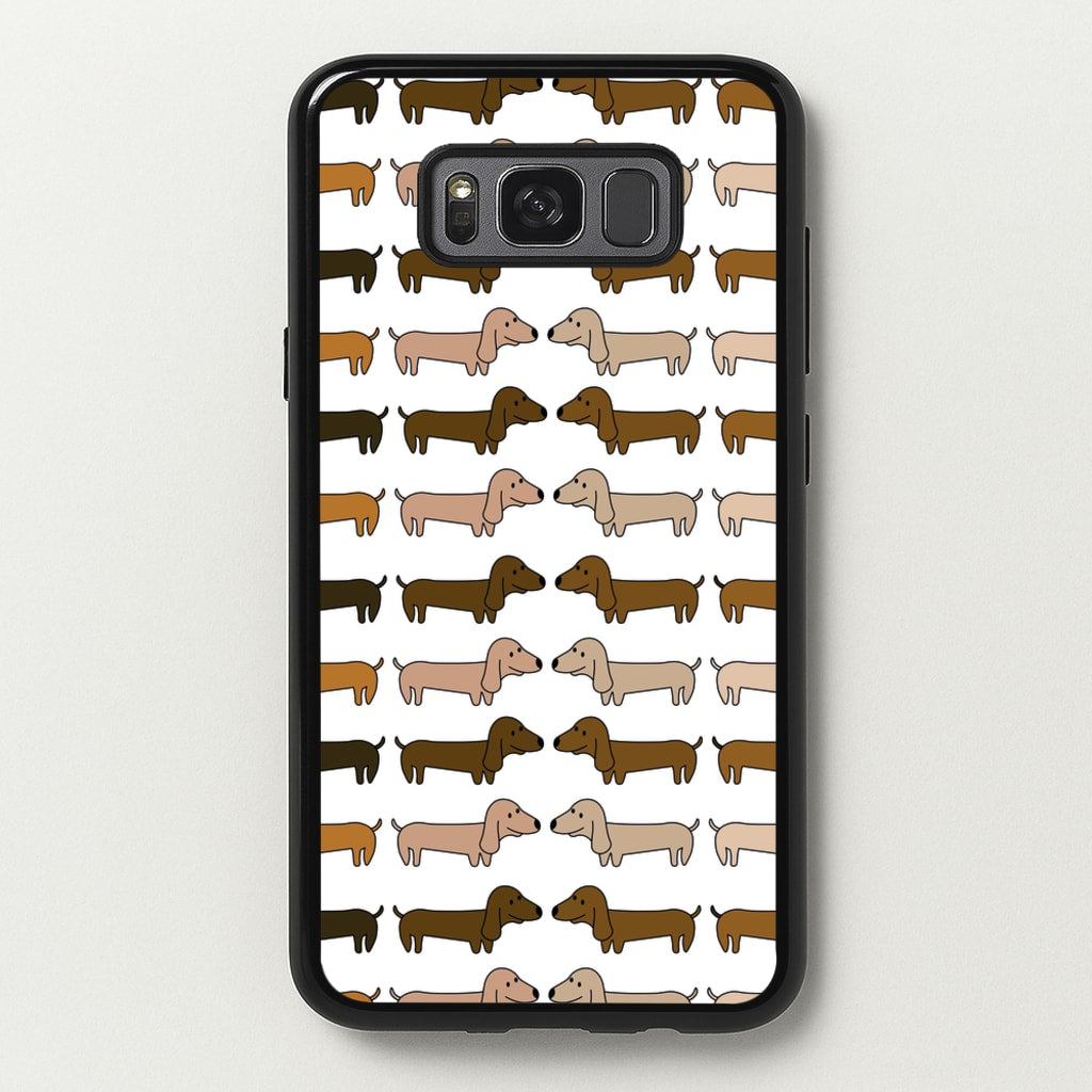 Collage - Dachshunds - Dachshunds Phone Case for Galaxy S8 Plus