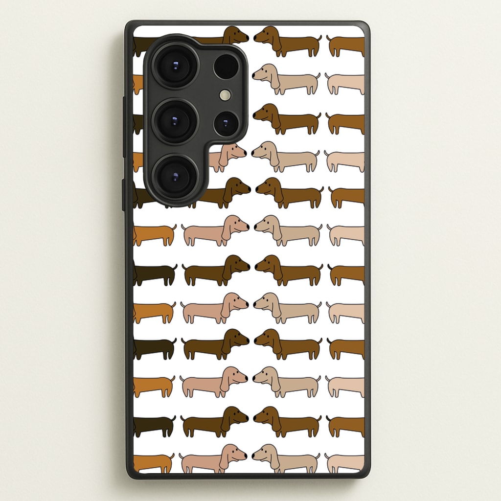 Collage - Dachshunds - Dachshunds Phone Case for Galaxy S25 Ultra