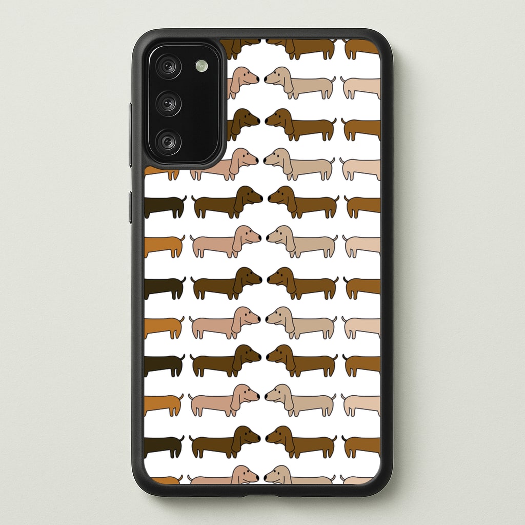 Collage - Dachshunds - Dachshunds Phone Case for Galaxy S20