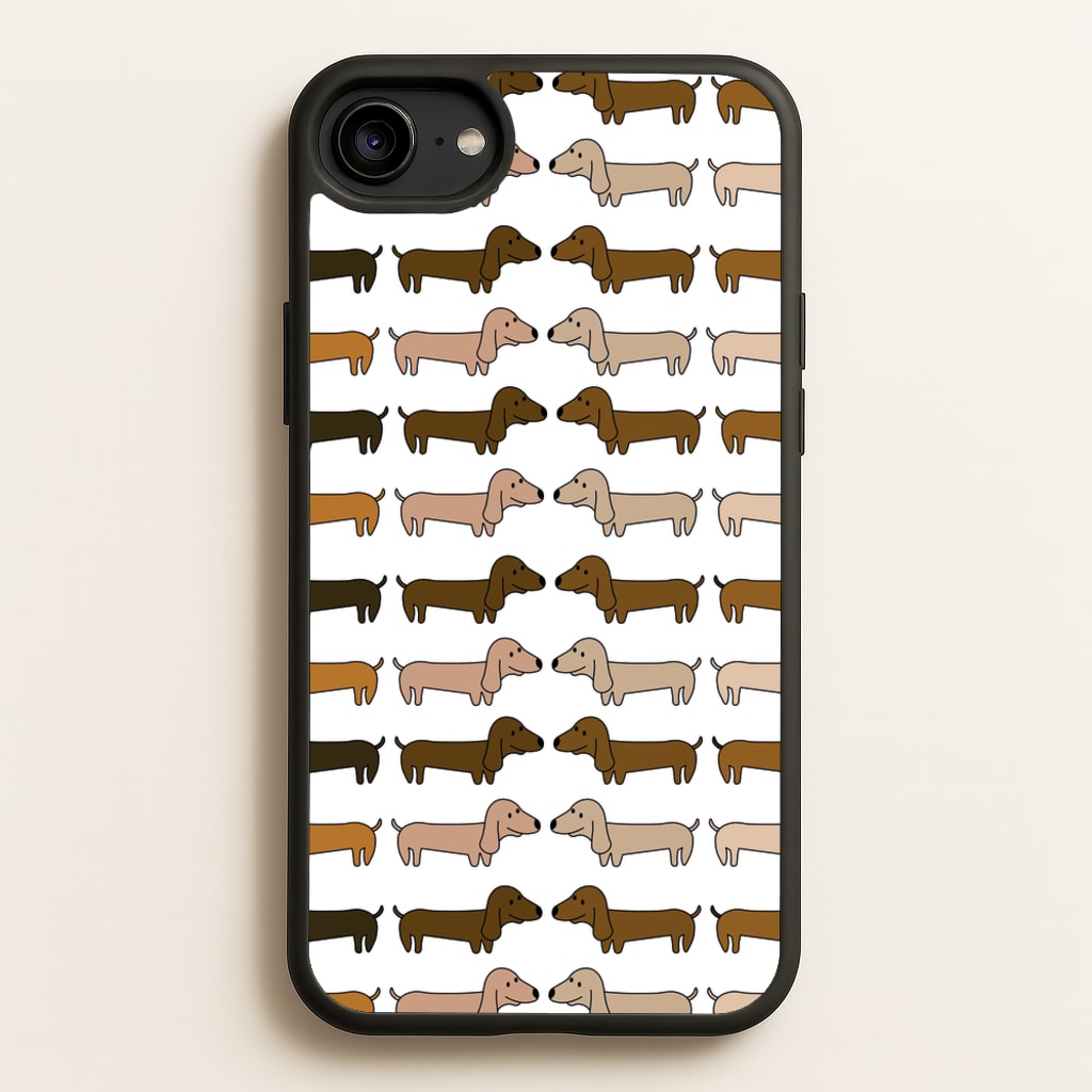 Collage - Dachshunds - Dachshunds Phone Case for iPhone 6 / 7 / 8 / SE