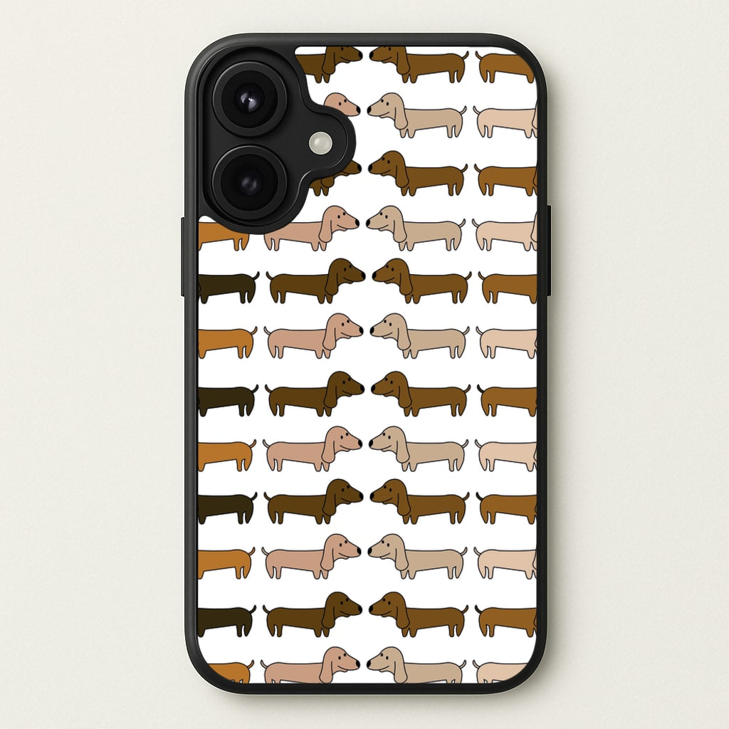 Collage - Dachshunds Phone Case for iPhone 17