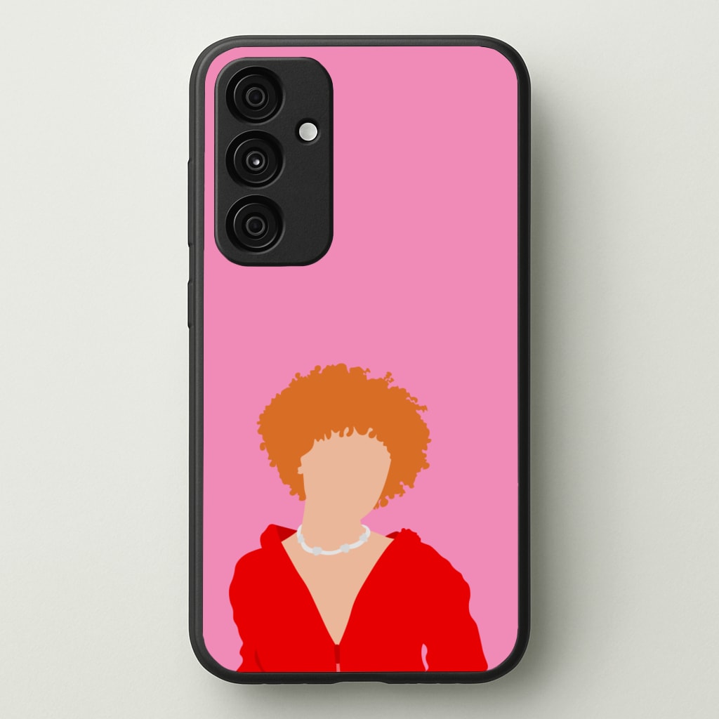 Red Hoodie - Ice Spice - Ice Spice Phone Case for Galaxy A55