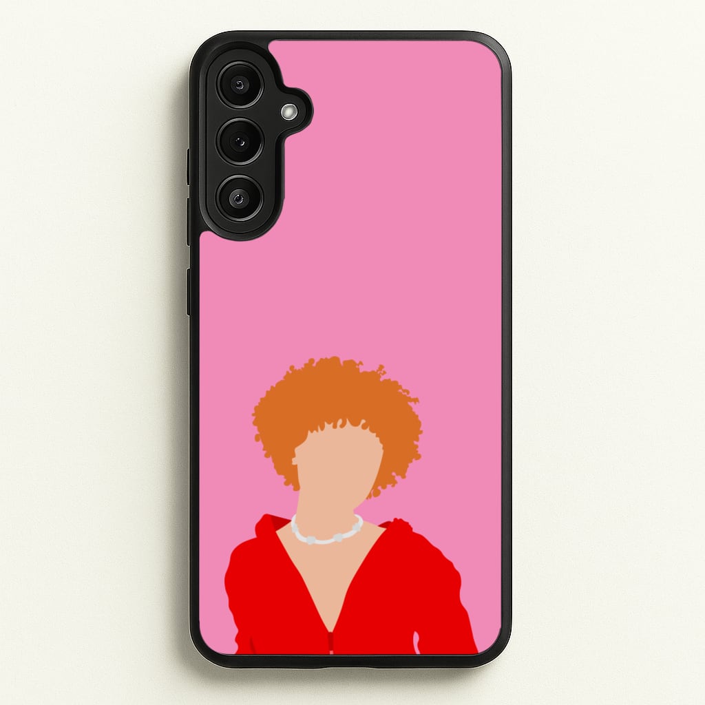 Red Hoodie - Ice Spice - Ice Spice Phone Case for Galaxy A34
