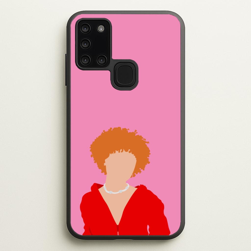 Red Hoodie - Ice Spice - Ice Spice Phone Case for Galaxy A21s