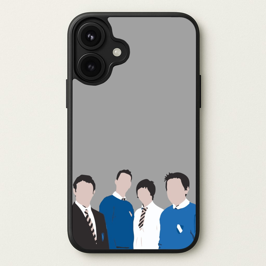 The Cartoon Inbetween Phone Case for iPhone 17