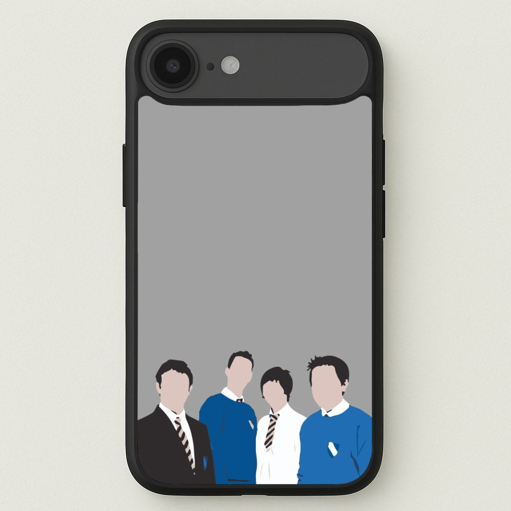 The Cartoon Inbetween Phone Case for iPhone 17 Air