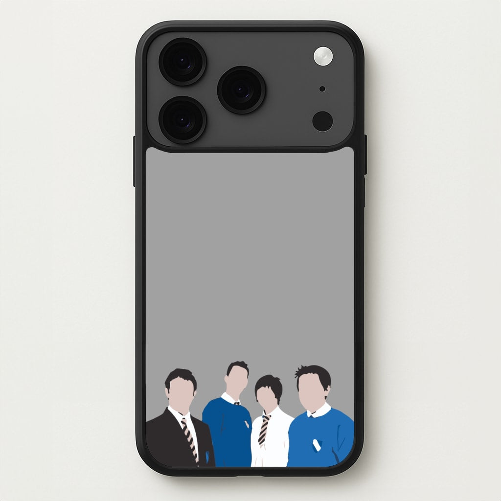 The Cartoon Inbetween Phone Case for iPhone 17 Pro Max