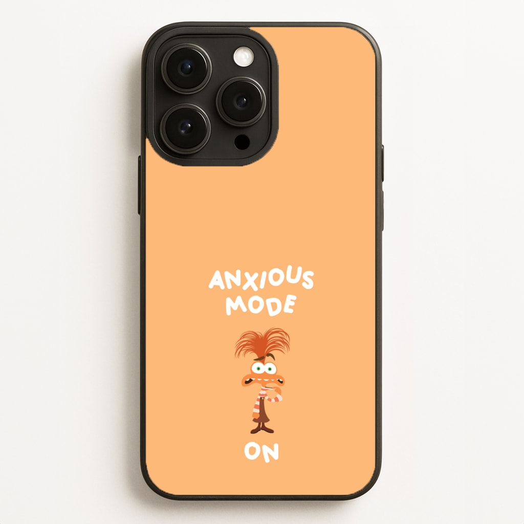 Anxious Mode On - Inside Out - Disney Phone Case for iPhone 16 Pro Max