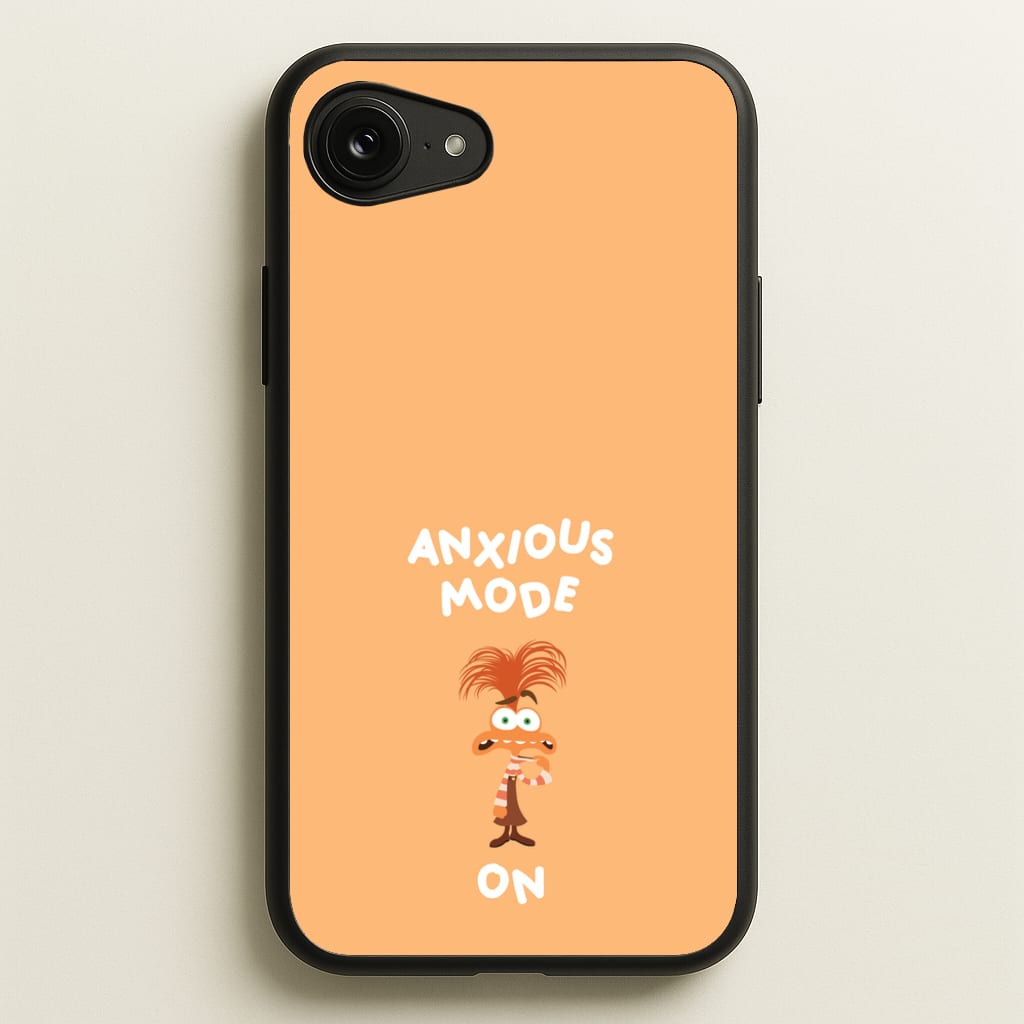 Anxious Mode On - Inside Out - Disney Phone Case for iPhone 16e