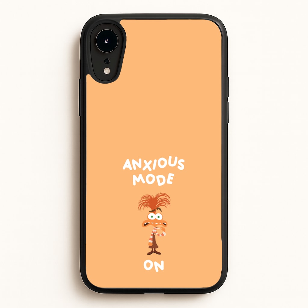Anxious Mode On - Inside Out - Disney Phone Case for iPhone XR