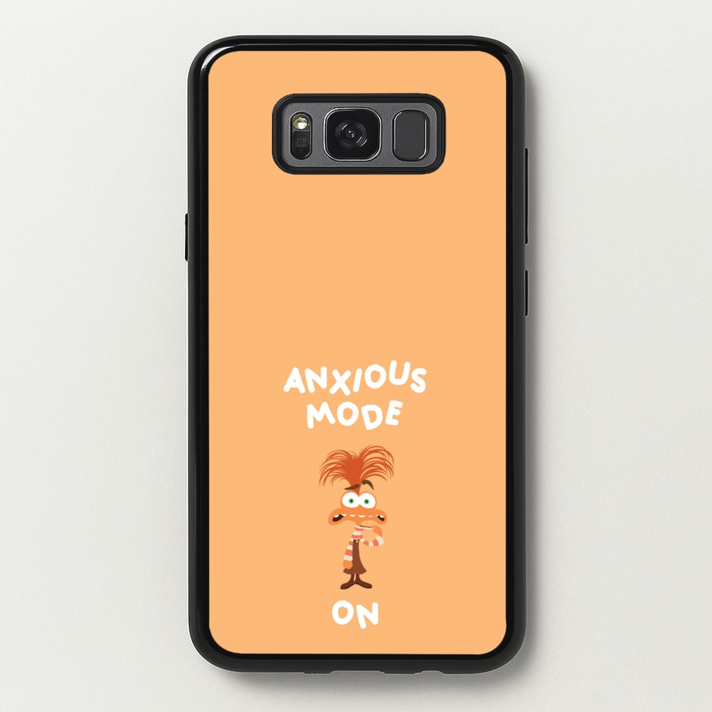 Anxious Mode On - Inside Out - Disney Phone Case for Galaxy S8 Plus