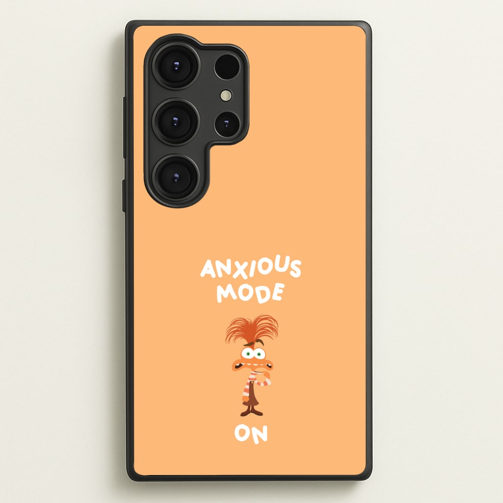 Anxious Mode On - Inside Out - Disney Phone Case for Galaxy S25 Ultra