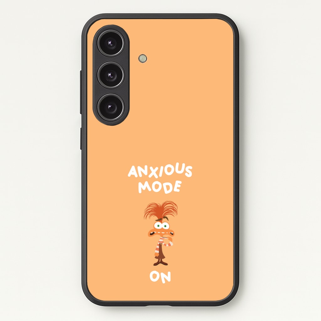 Anxious Mode On - Inside Out - Disney Phone Case for Galaxy S24FE