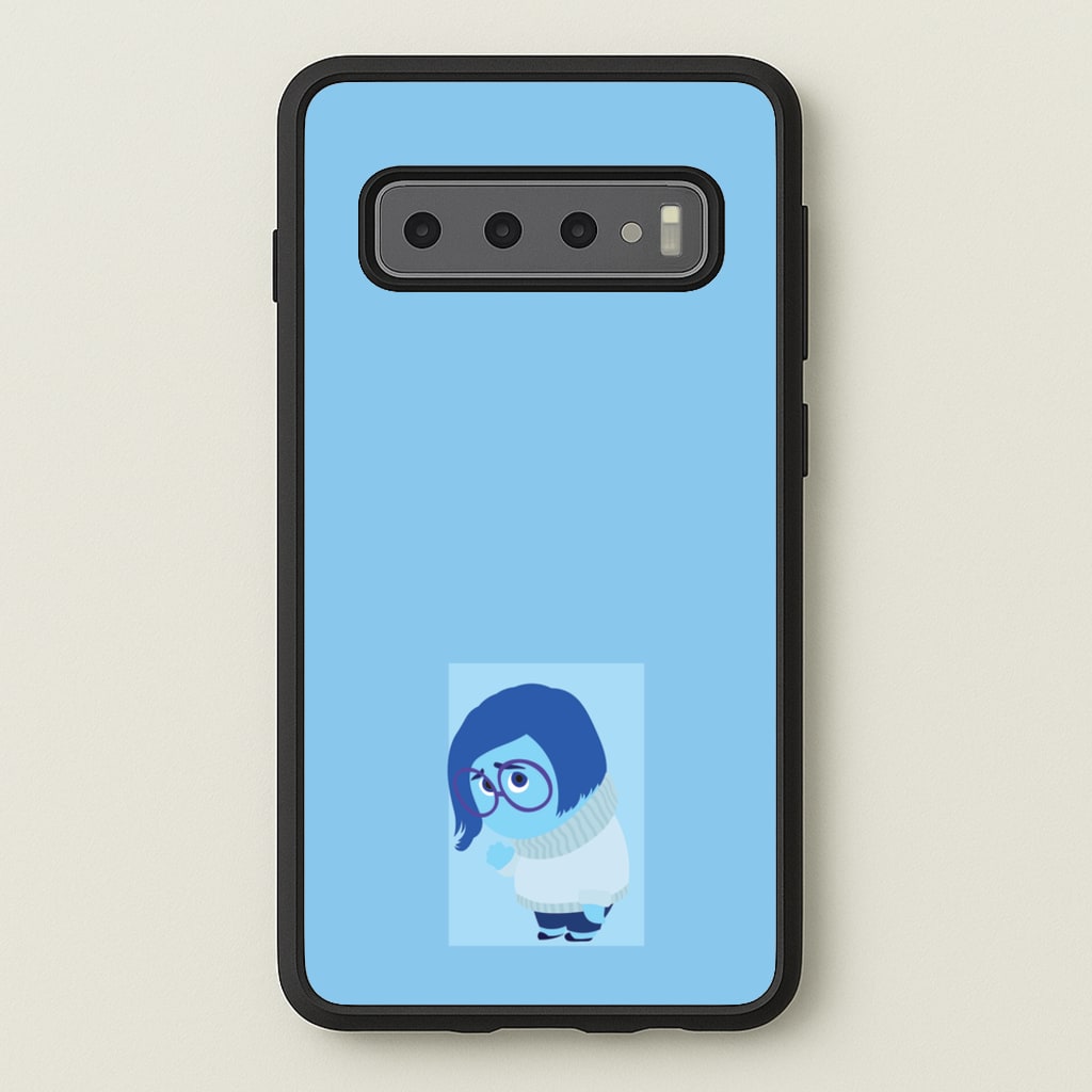 Sadness - Inside Out - Disney Phone Case for Galaxy S10 Plus