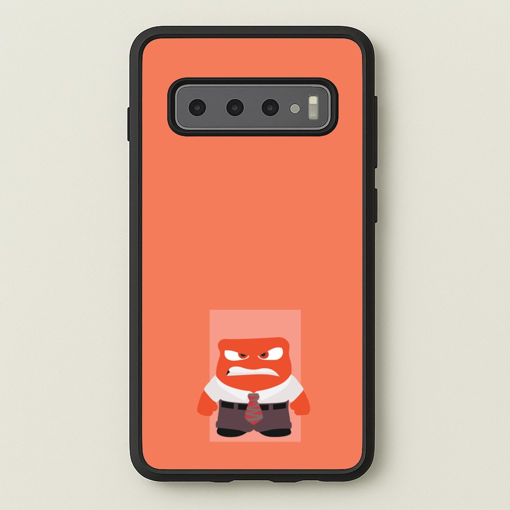 Anger - Inside Out - Disney Phone Case for Galaxy S10 Plus