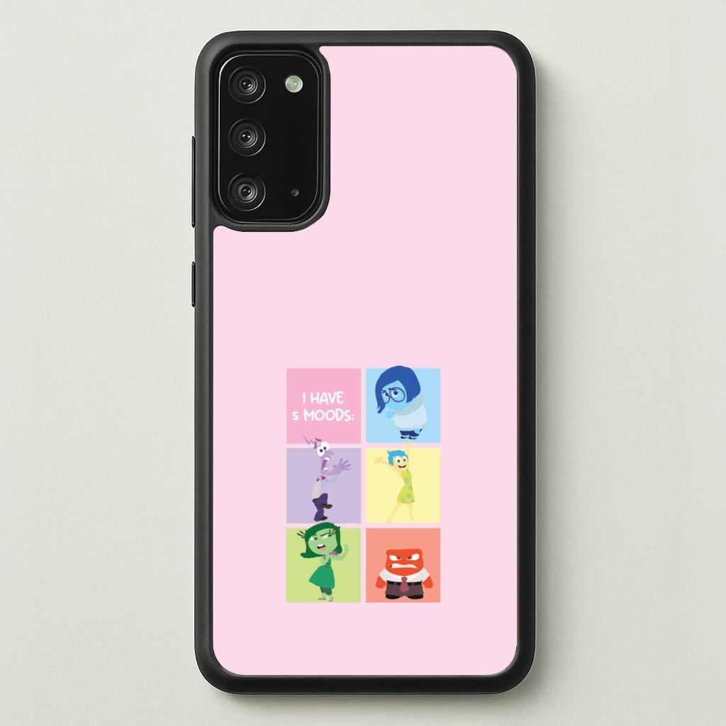 I Have Moods - Inside Out - Disney Phone Case for Galaxy Note 20