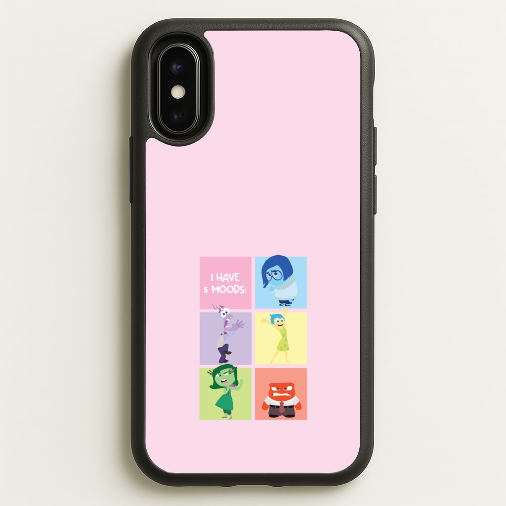 I Have Moods - Inside Out - Disney Phone Case for iPhone X / XS