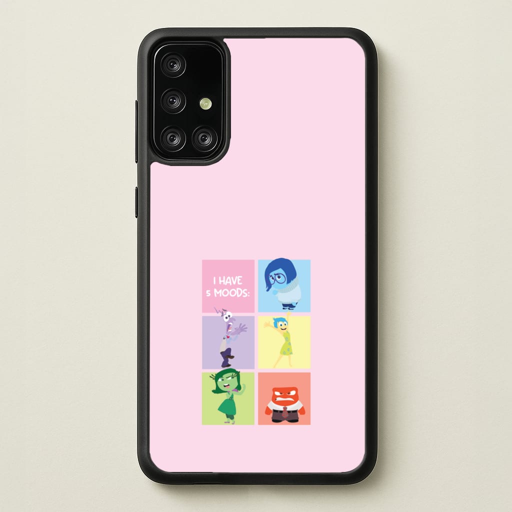 I Have Moods - Inside Out - Disney Phone Case for Galaxy A71