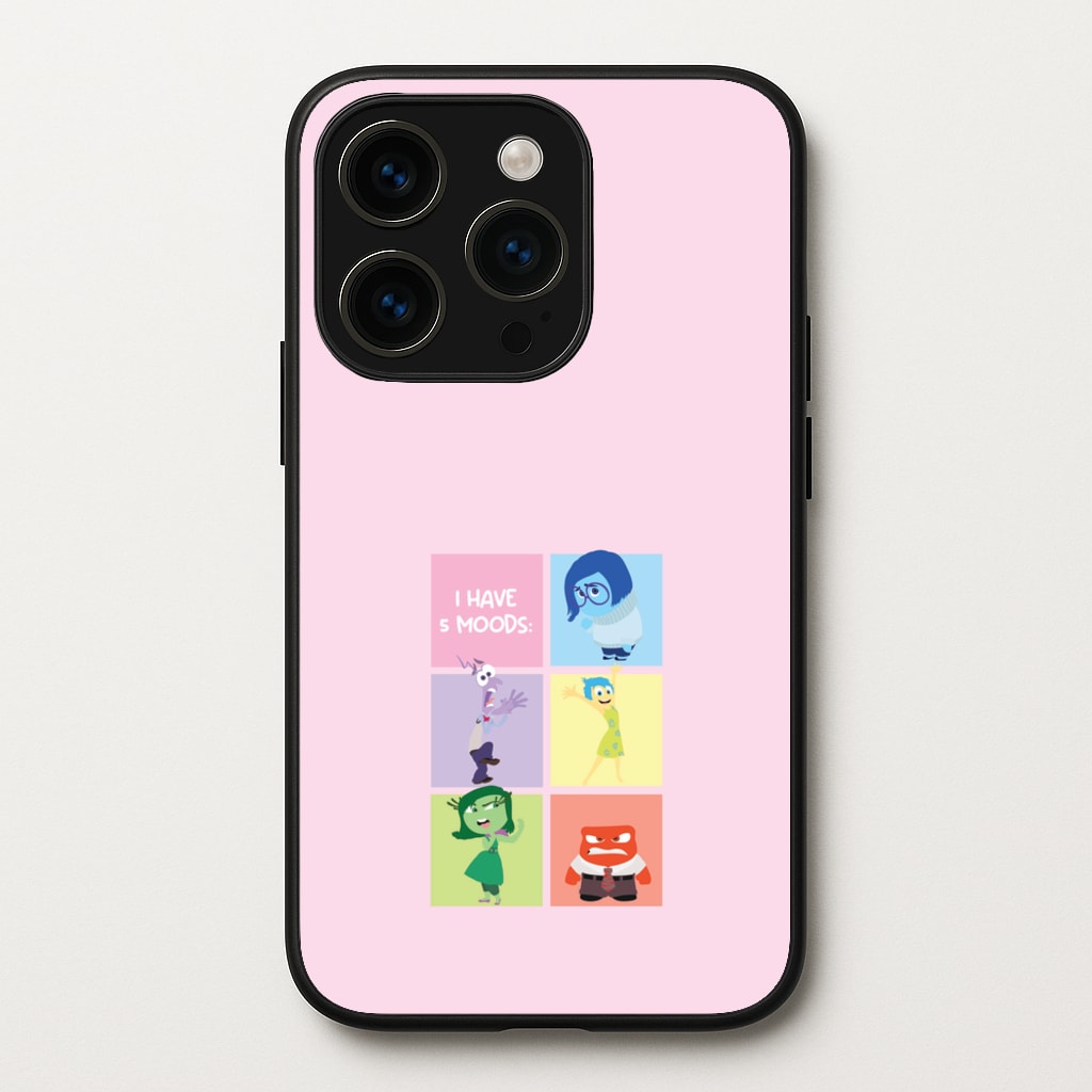 I Have Moods - Inside Out - Disney Phone Case for iPhone 15 Pro