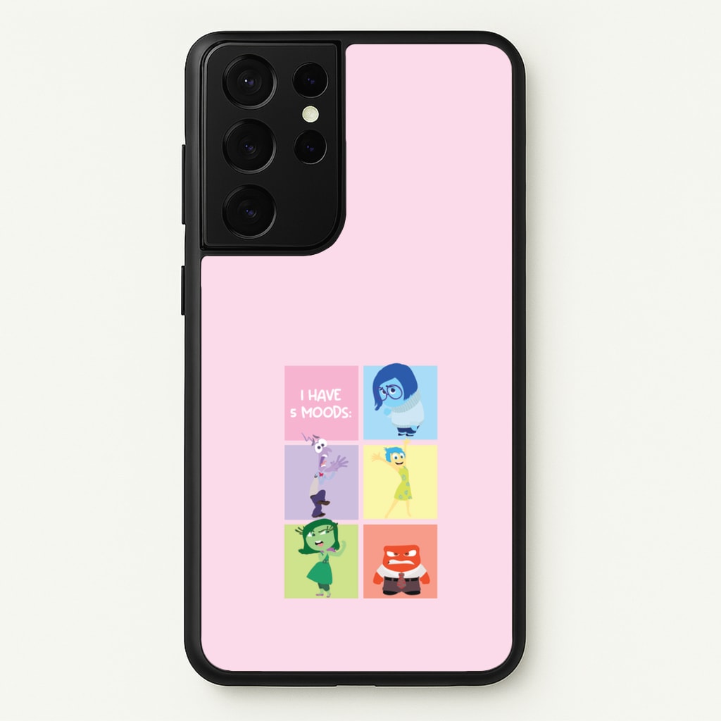 I Have Moods - Inside Out - Disney Phone Case for Galaxy S21 Ultra