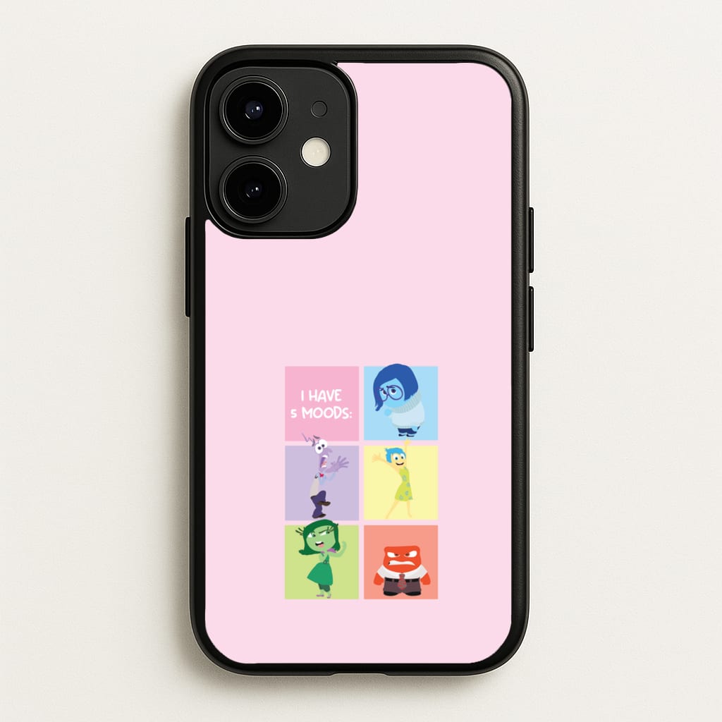 I Have Moods - Inside Out - Disney Phone Case for iPhone 12 / 12 Pro