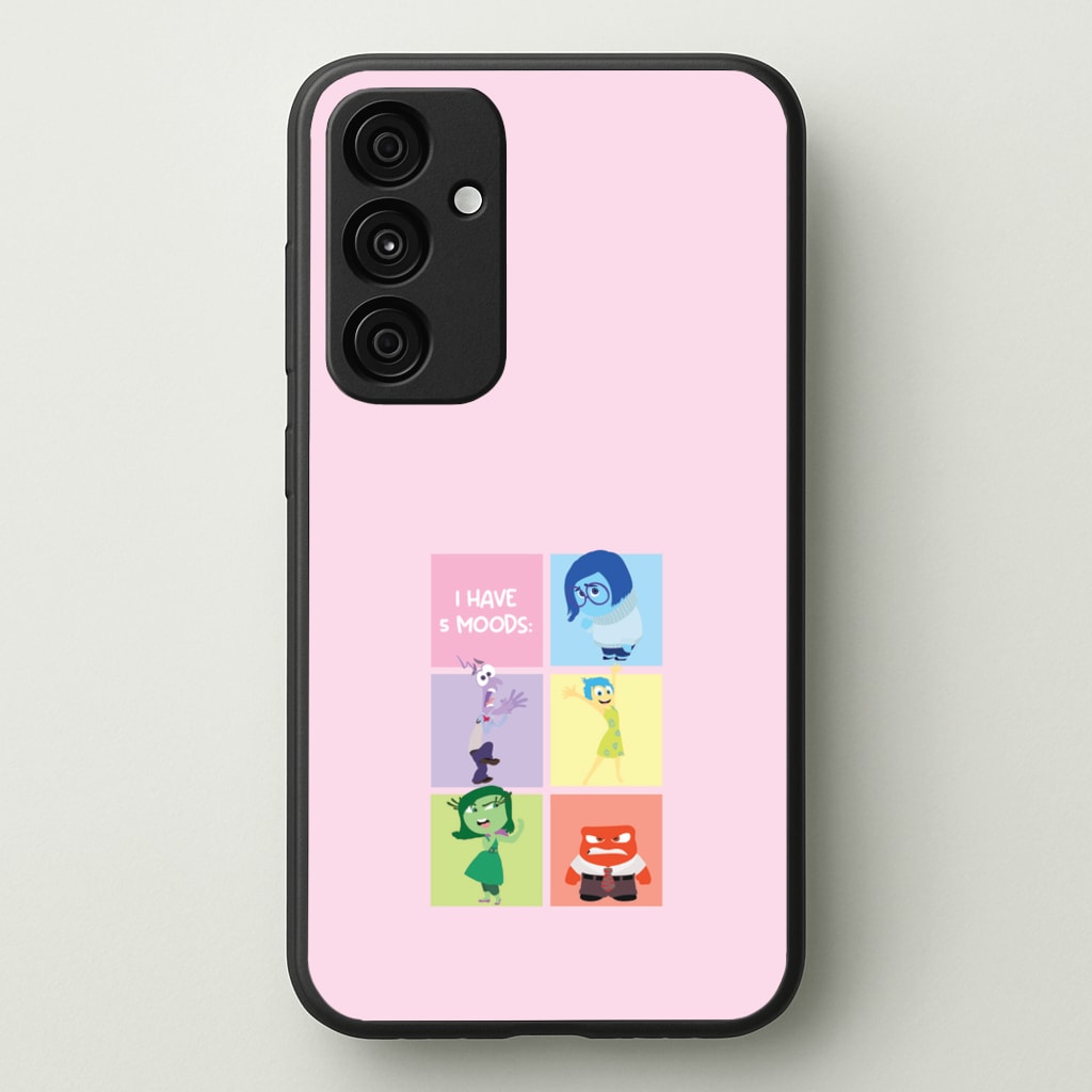 I Have Moods - Inside Out - Disney Phone Case for Galaxy A35