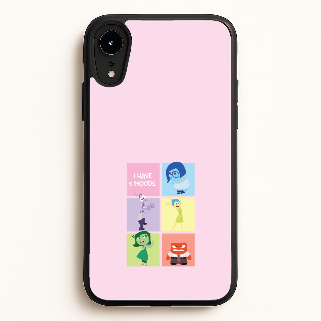 I Have Moods - Inside Out - Disney Phone Case for iPhone XR