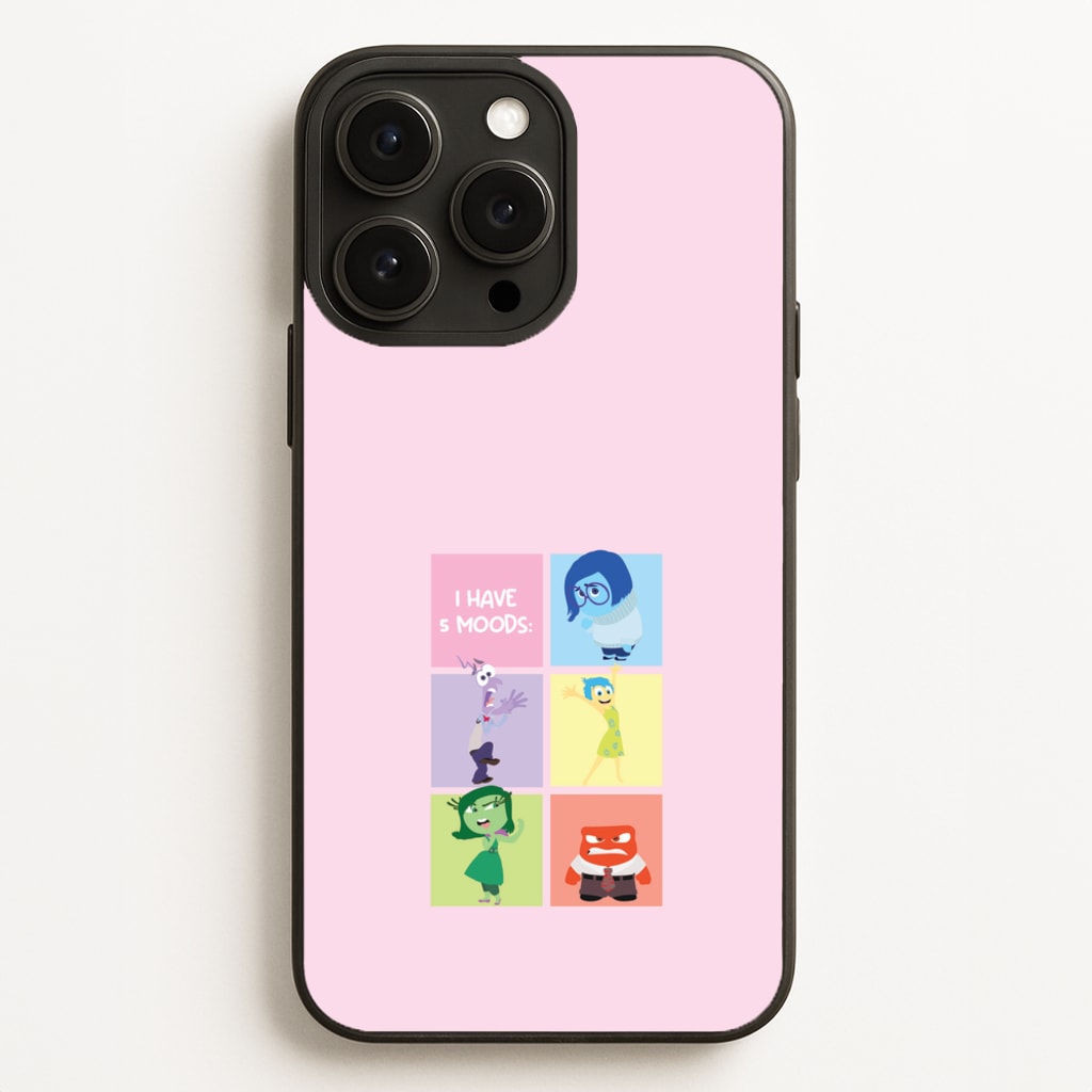 I Have Moods - Inside Out - Disney Phone Case for iPhone 12 Pro Max