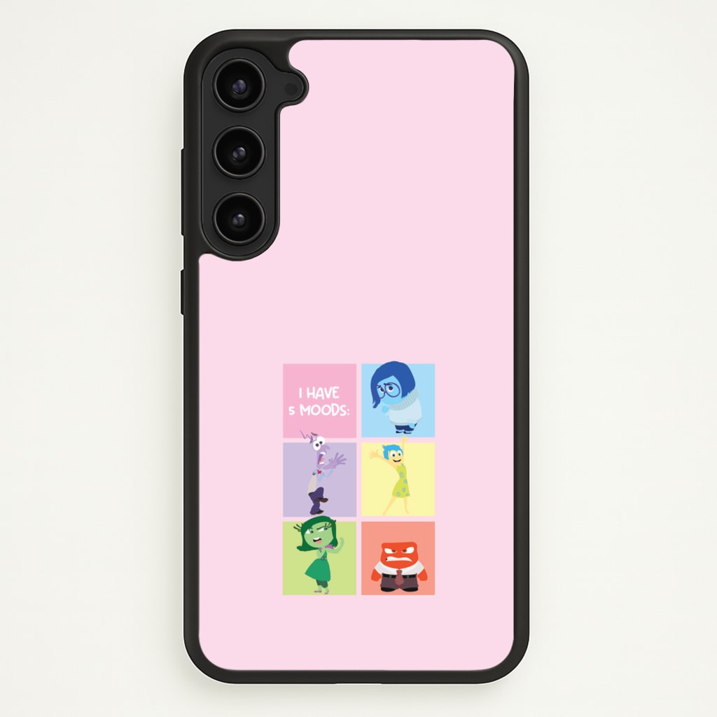 I Have Moods - Inside Out - Disney Phone Case for Galaxy S23