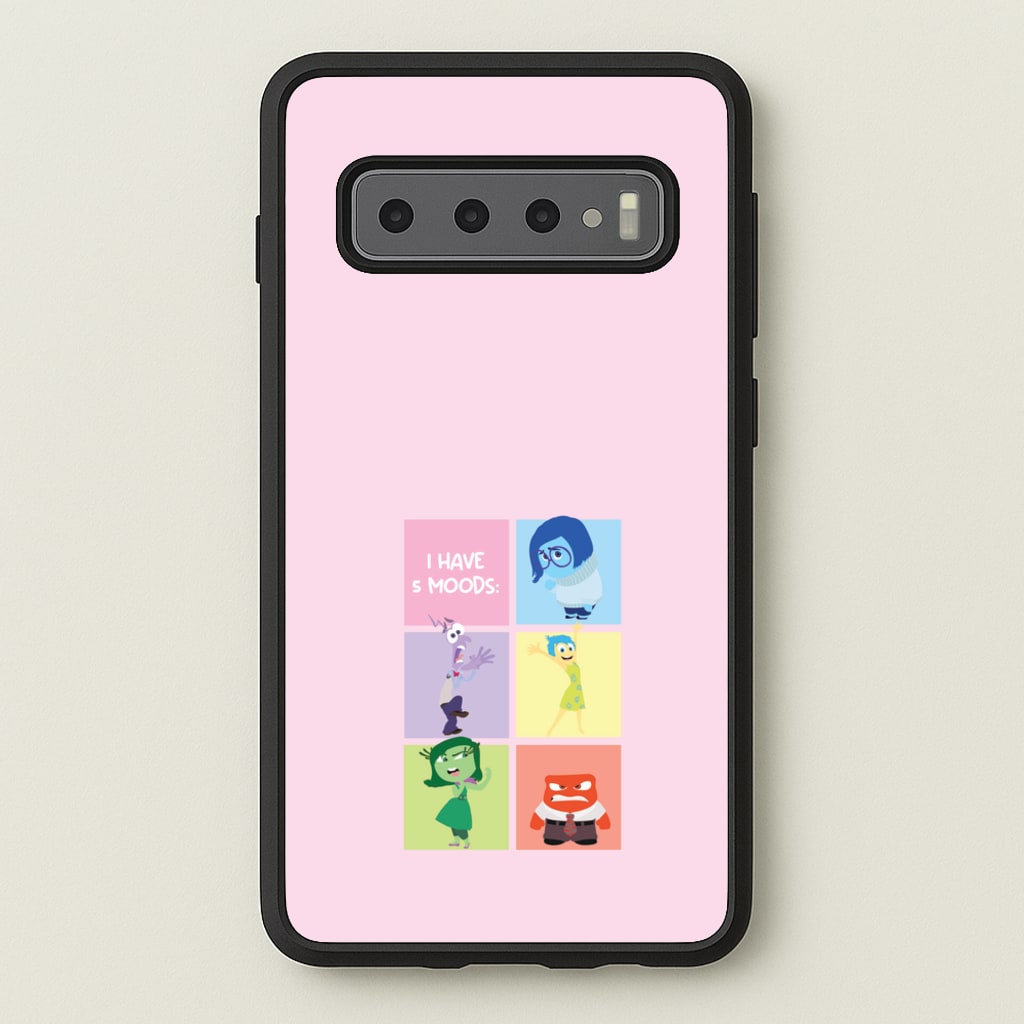 I Have Moods - Inside Out - Disney Phone Case for Galaxy S10 Plus