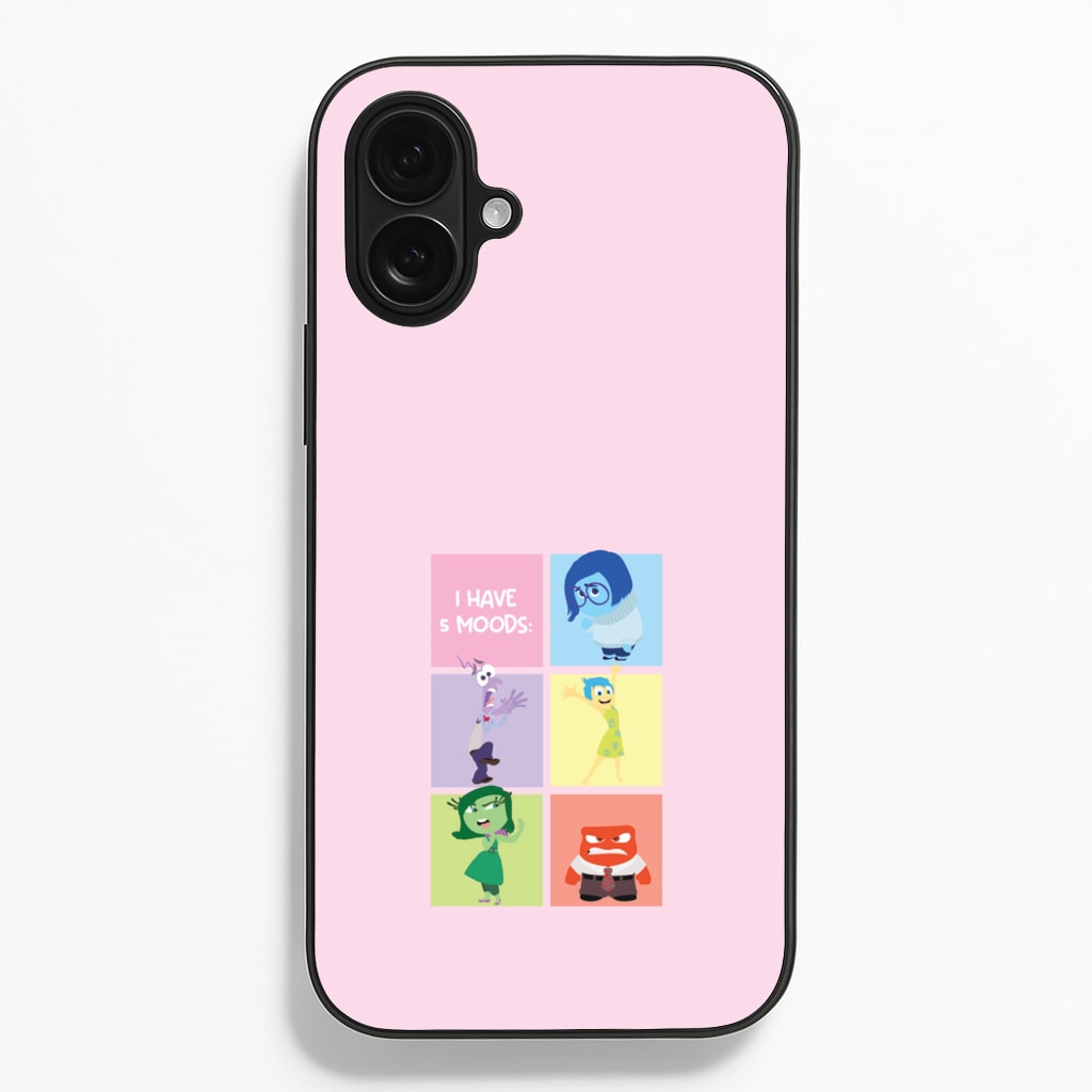 I Have Moods - Inside Out - Disney Phone Case for iPhone 16 Plus