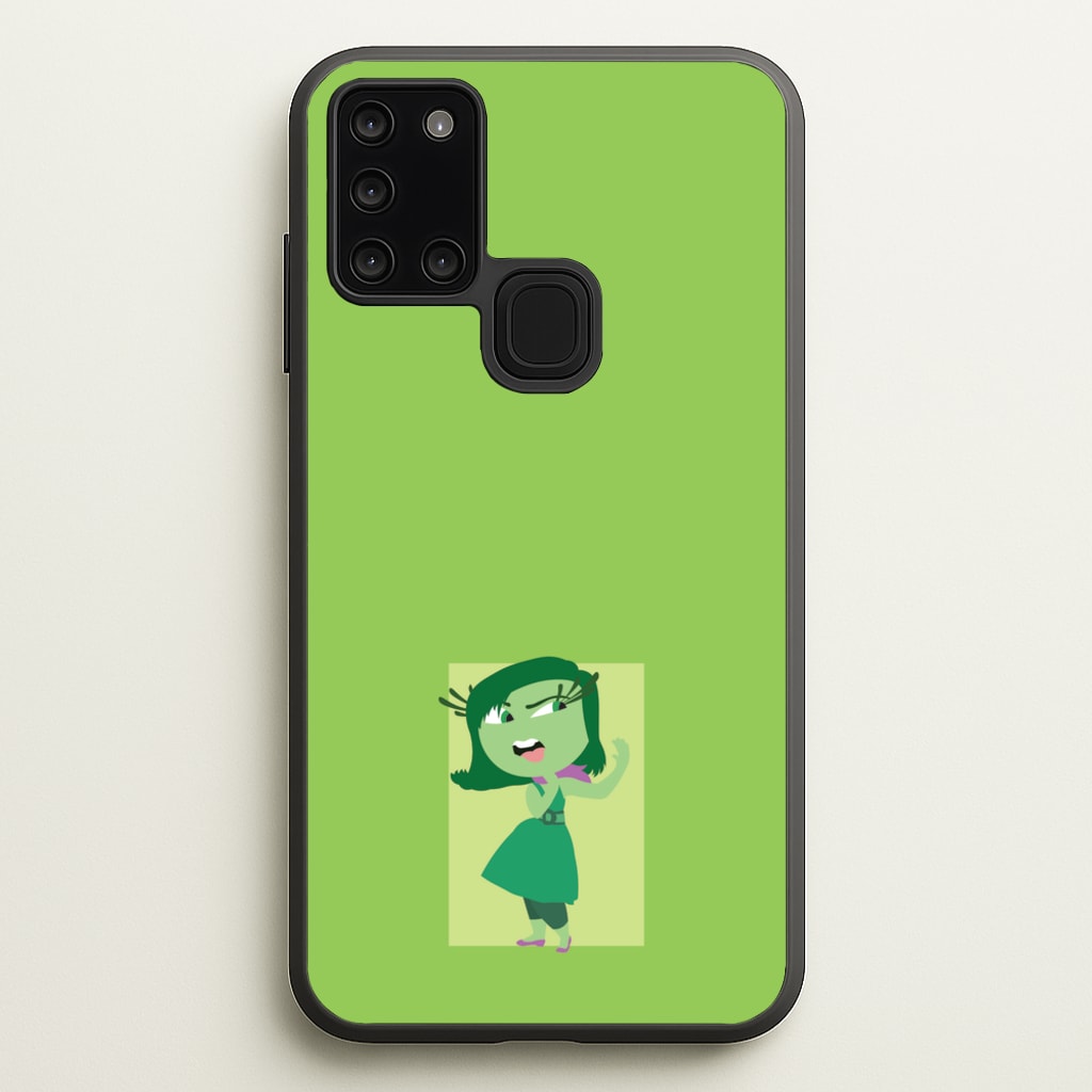 Disgust - Inside Out - Disney Phone Case for Galaxy A21s