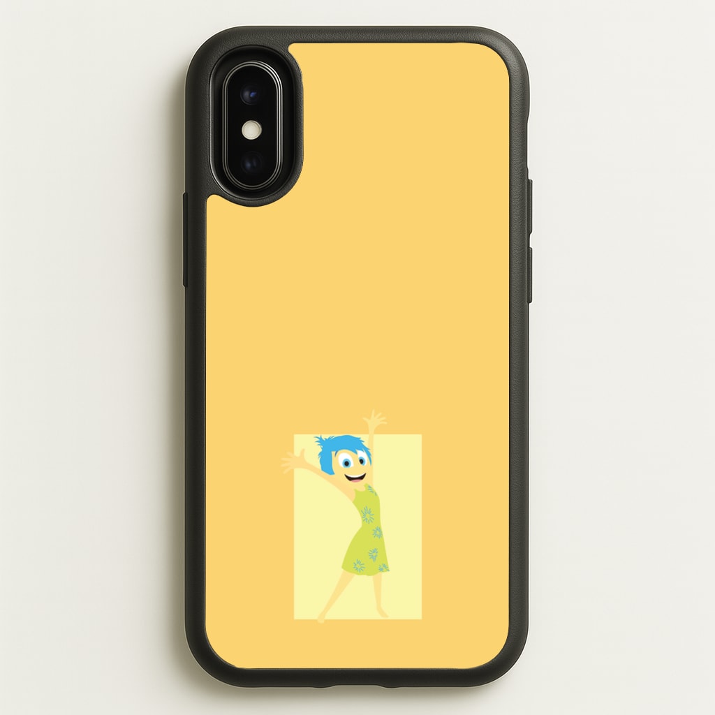 Joy - Inside Out - Disney Phone Case for iPhone X / XS