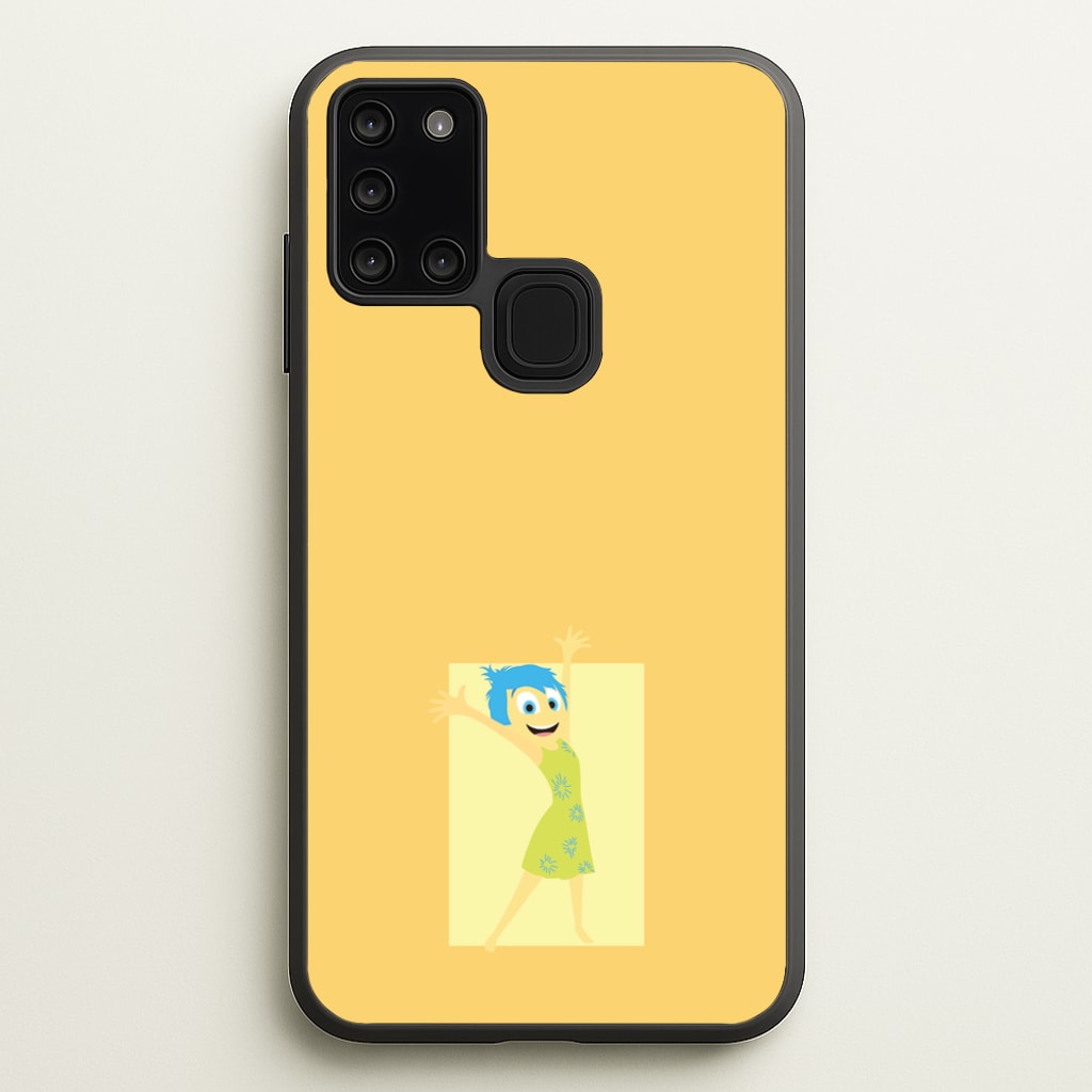Joy - Inside Out - Disney Phone Case for Galaxy A21s
