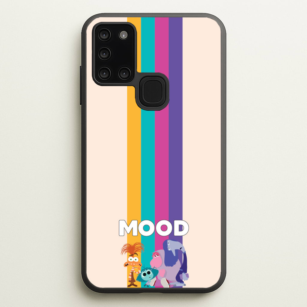 Mood - Inside Out - Disney Phone Case for Galaxy A21s