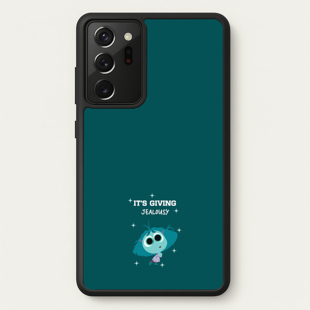It's Giving Jelousy - Inside Out - Disney Phone Case for Galaxy Note 20 Ultra