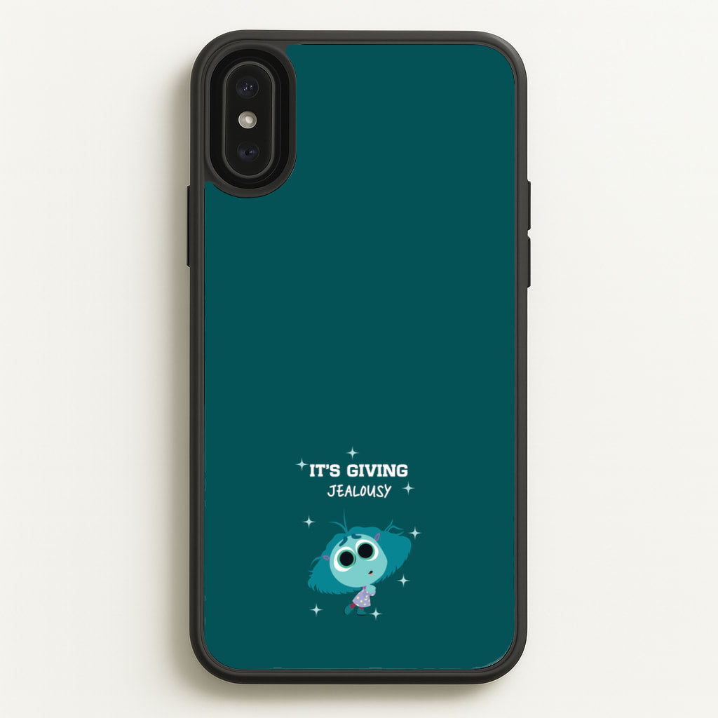 It's Giving Jelousy - Inside Out - Disney Phone Case for iPhone XS Max