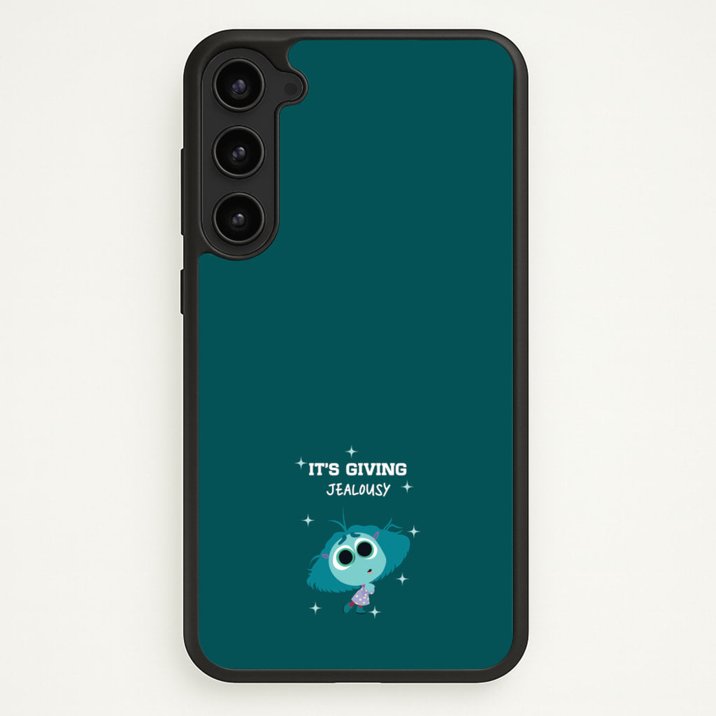 It's Giving Jelousy - Inside Out - Disney Phone Case for Galaxy S23 Plus