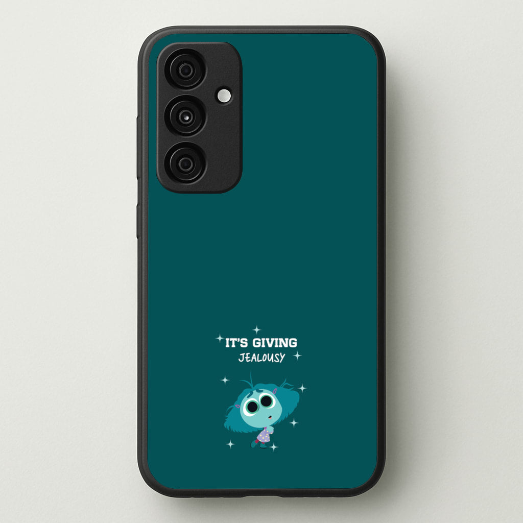 It's Giving Jelousy - Inside Out - Disney Phone Case for Galaxy A35