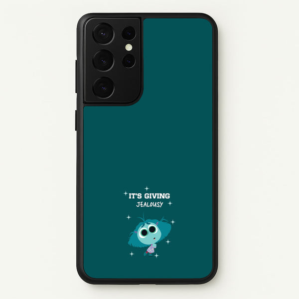 It's Giving Jelousy - Inside Out - Disney Phone Case for Galaxy S21 Ultra